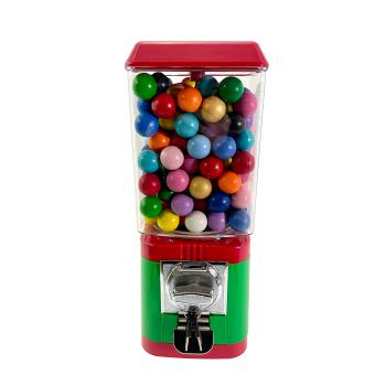 Gumball Vending Machine - 2 Euro coin slot - Color Green-Red